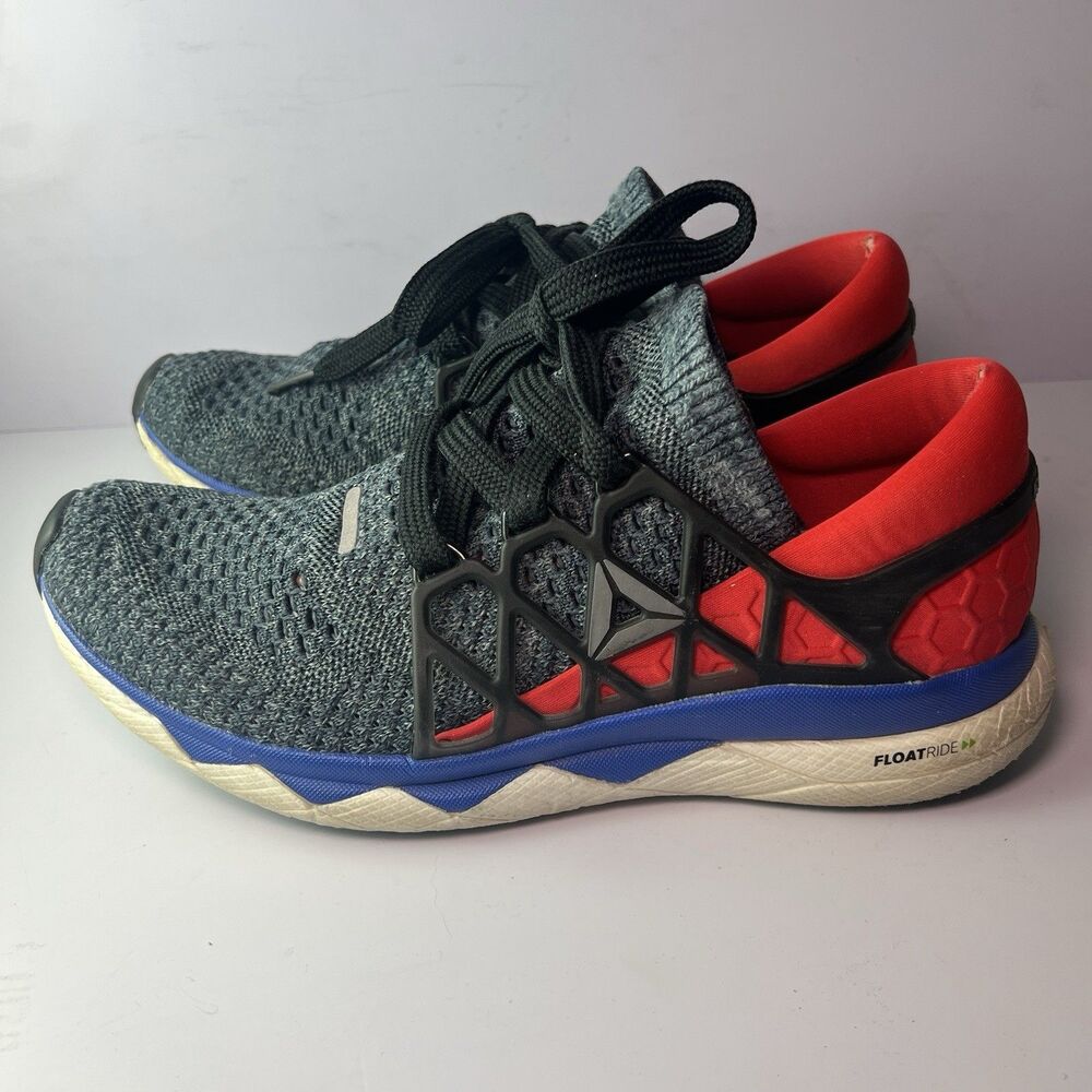 Reebok Women's Floatride Sneaker Size 8.5 Blue/Cyan Running Shoes CrossFit Gym